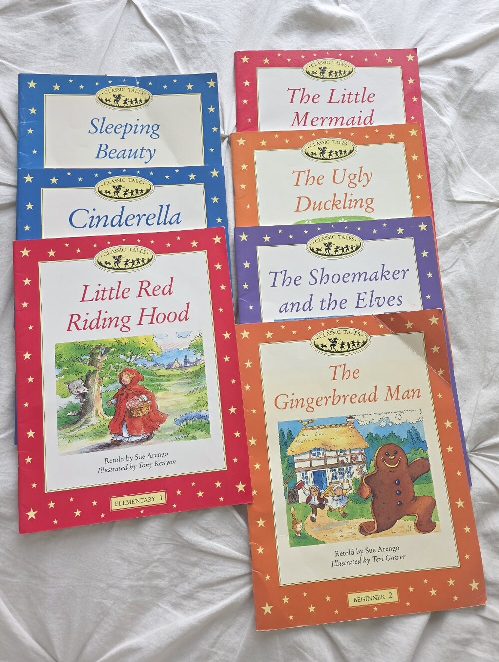7 Oxford Classic Tales English Readers Children's Storybooks
